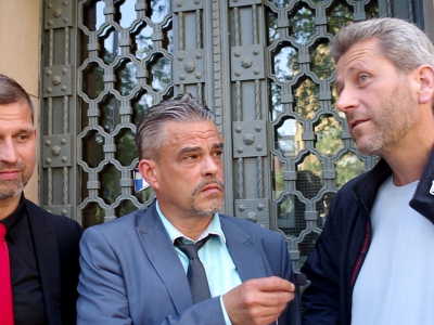 Arne Schmitt und Bj&ouml;rn Banane - Freispruch vor dem Amtsgericht Berlin Tiergarten
